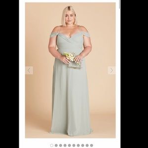 Sage bridesmaid dress